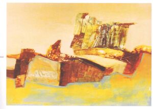 Vuelo Rocoso. Acrílico (50 x 70 cm) 1981