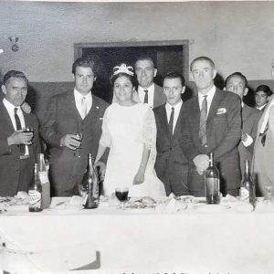 Casamiento en uno de los salones del Club. Archivo fotográfico C.A.A