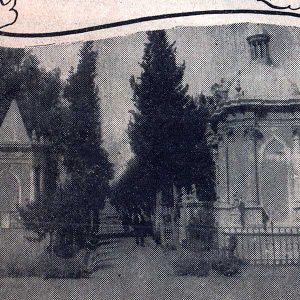 El Cementerio de Godoy Cruz. Fuente: Diario Los Andes, Vistazo retrospectivo a la región de Cuyo al cerrar el año 1920.